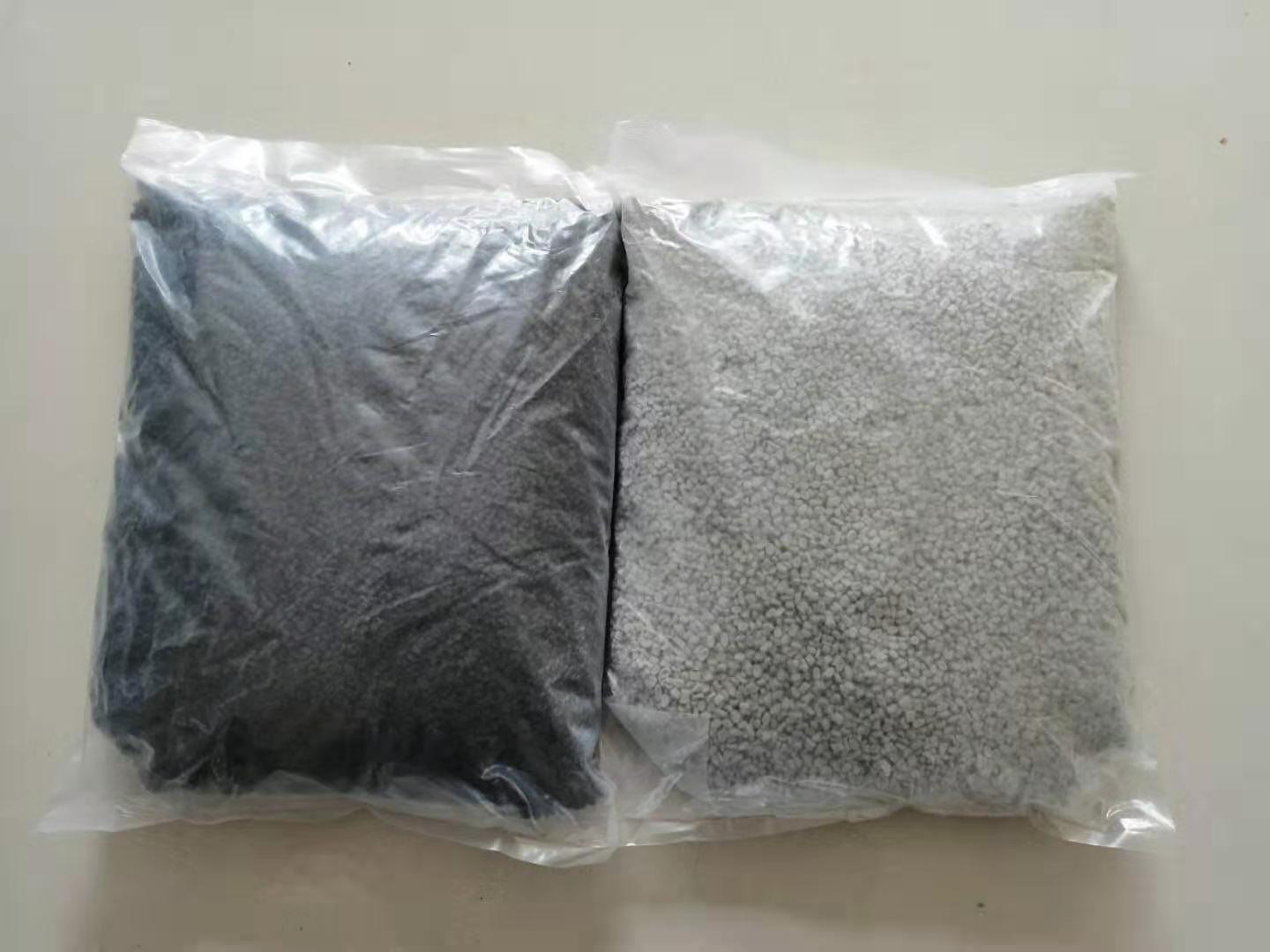 注塑級塑料(liào)消泡母料和黑色(sè)母粒整車出